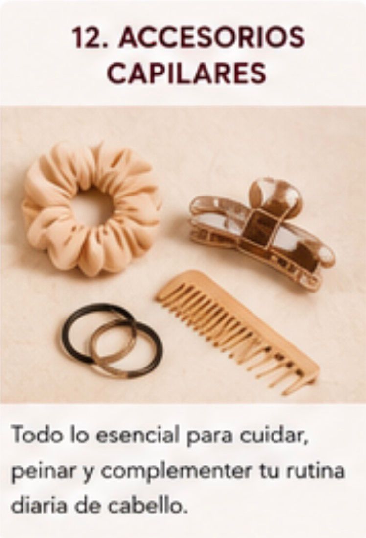 Accesorios capilares